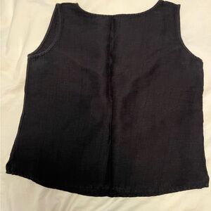 Black Sleeveless Top